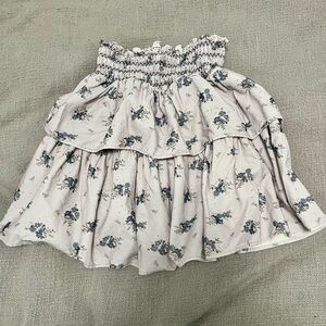 Smocked Waist Corduroy Girls Skirt by C’era una Volta